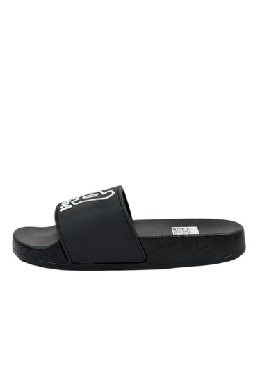 DIESEL Slides – Icon Logo Black Edition ⚫🔥