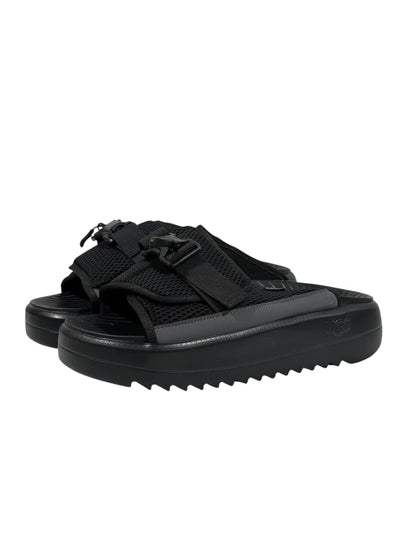 UGG Tactical Mesh Slide Sandals – Black Comfort Streetwear 🖤⚡