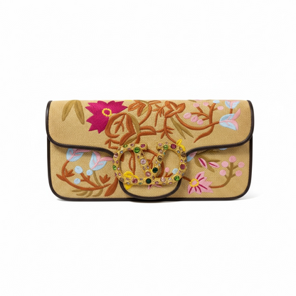 Valentino Handmade Floral Shoulder Bag 🌸✨