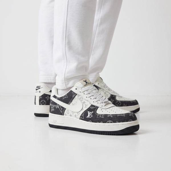 Louis Vuitton x Nike Air Force 1 – Monogram Black/White 👟