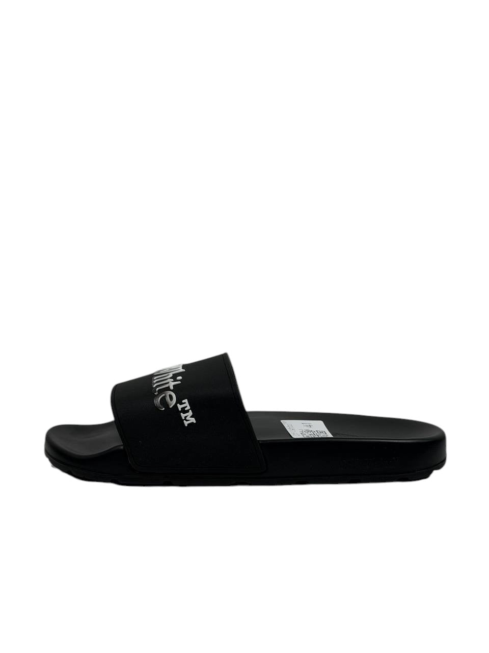 OFF-WHITE Slides – Black Logo Edition 🖤⚡