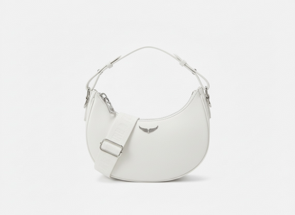 ZADIG & VOLTAIRE Leather Shoulder Bag 🤍✨ | Clean Minimal Icon
