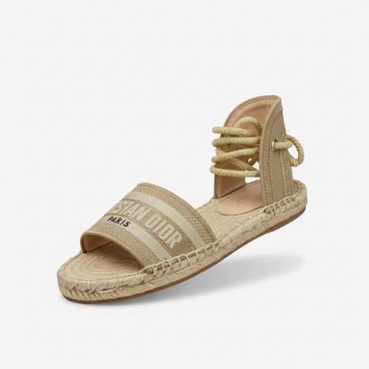Dior Dior Granville Espadrille Sandals – Beige 🤎✨