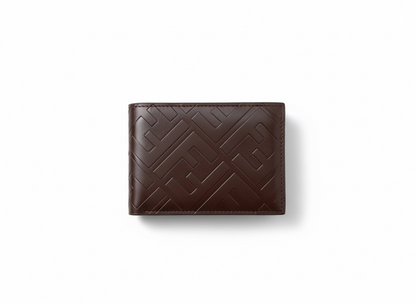 Fendi FF Embossed Leather Bifold Wallet 🤎✨