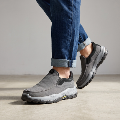 Skechers Slip-On Trainer – Charcoal Grey 👟