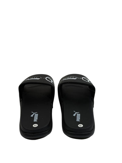PUMA x AMG PETRONAS Slide Sandals – Black Edition 🖤🏁