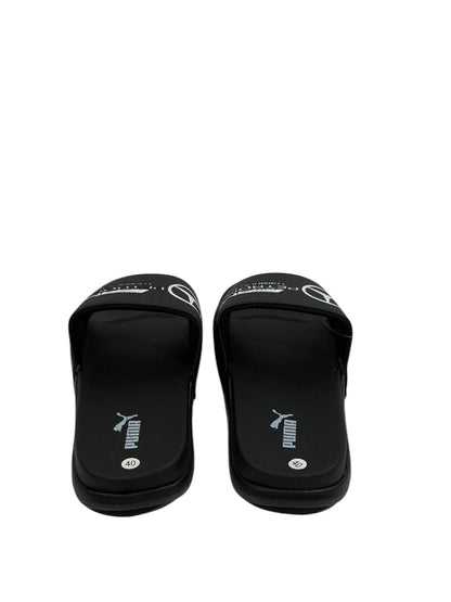 PUMA x AMG PETRONAS Slide Sandals – Black Edition 🖤🏁