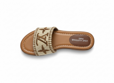 LOUIS VUITTON Monogram Slides 🤎✨ | Effortless Summer Luxury