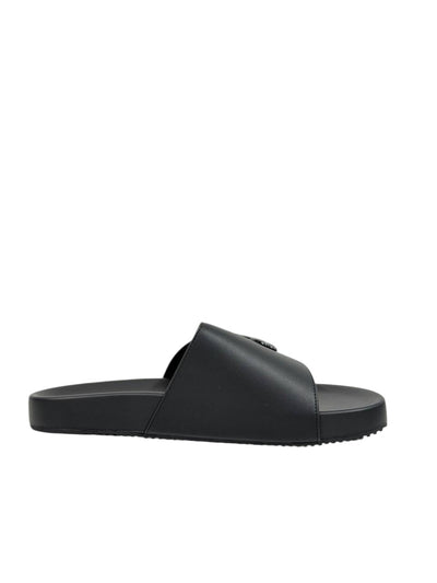 Balenciaga BB Logo Slide Sandals – All Black Edition 🖤🔥