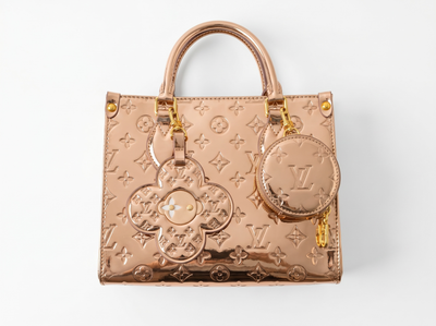 ✨ Louis Vuitton Vernis Rose Gold Mini Tote Bag