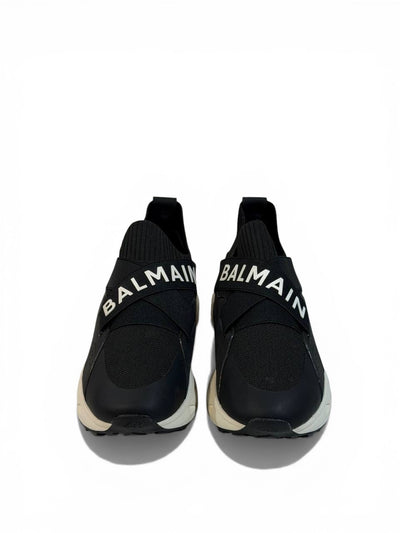 Balmain Logo Strap Sneakers 🖤⚡ | Bold Street Luxury
