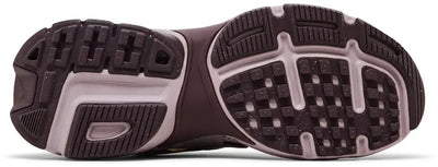 Nike dusty pink metallic chunky runner sneaker with mesh upper and rubber outsole