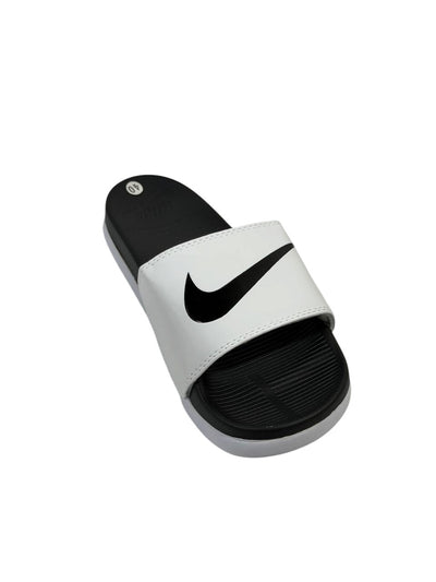 NIKE Classic Slide Sandals – Black & White Edition ⚫⚪