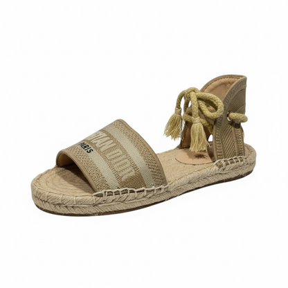 Dior Dior Granville Espadrille Sandals – Beige 🤎✨