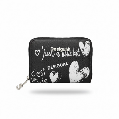 🖤 Desigual Love Script Wallet & Card Holder Set 🤍✨