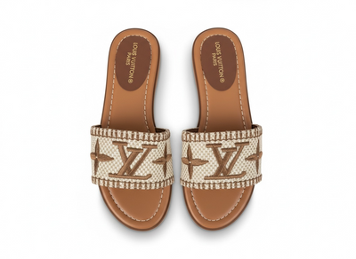 LOUIS VUITTON Monogram Slides 🤎✨ | Effortless Summer Luxury