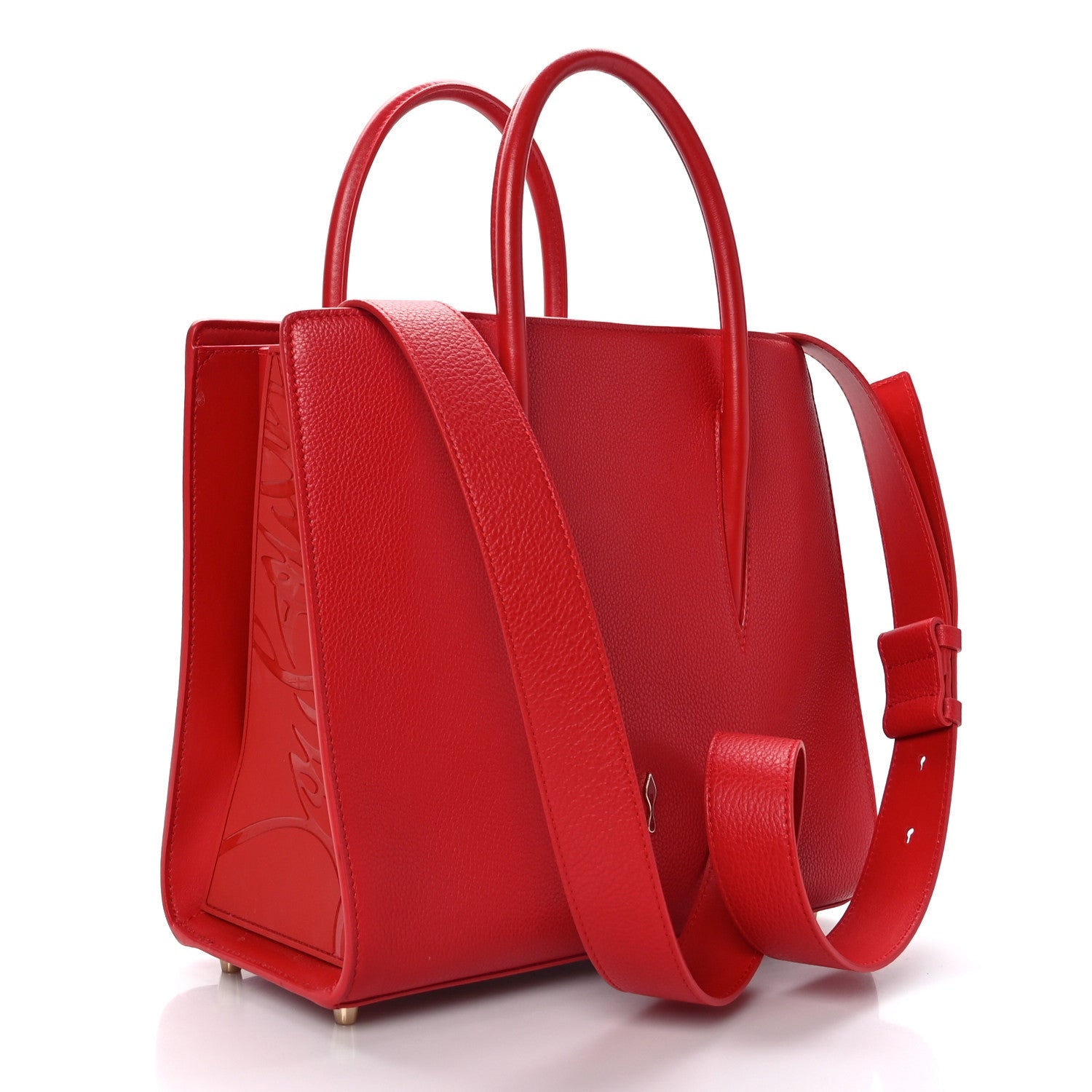Christian Louboutin Red Top Handle Bag ❤️✨ | Statement Luxury Icon