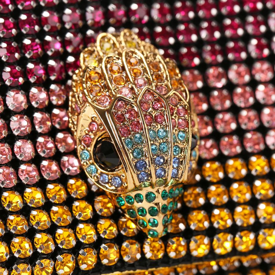 Kurt geiger  Rainbow Crystal Shoulder Bag – Multicolor 🌈✨