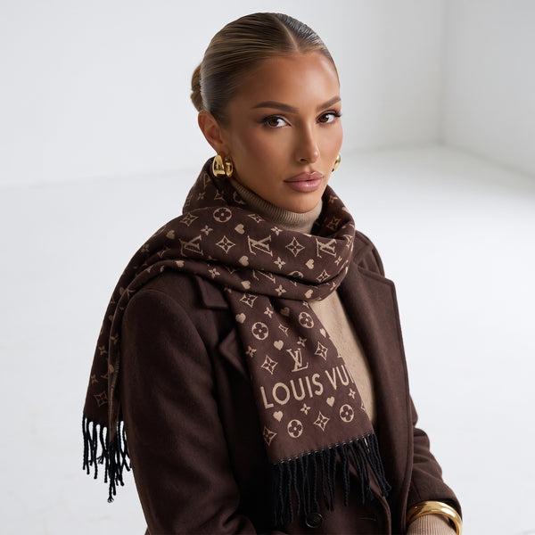 Louis Vuitton Scarf – Brown Monogram 🟫🧣