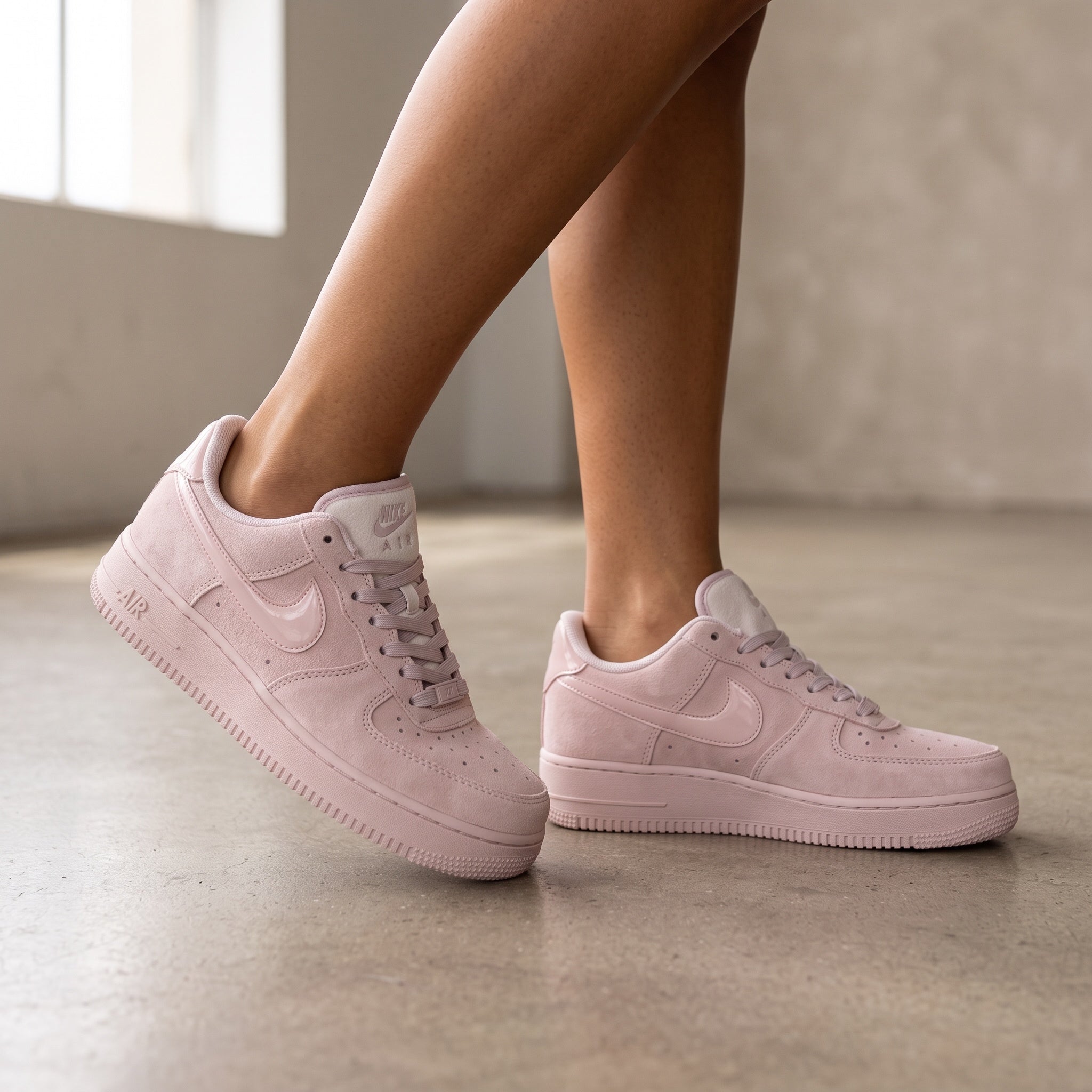 Nike Air Force 1 Low pastel pink low-top sneakers