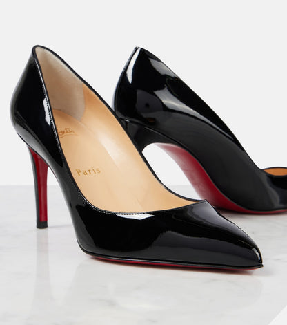 Christian Louboutin So Kate Patent Pumps – Black Red Sole Edition ❤️🖤✨