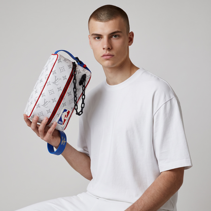 🏀🤍 Louis Vuitton x NBA Monogram Eclipse Toiletry Pouch