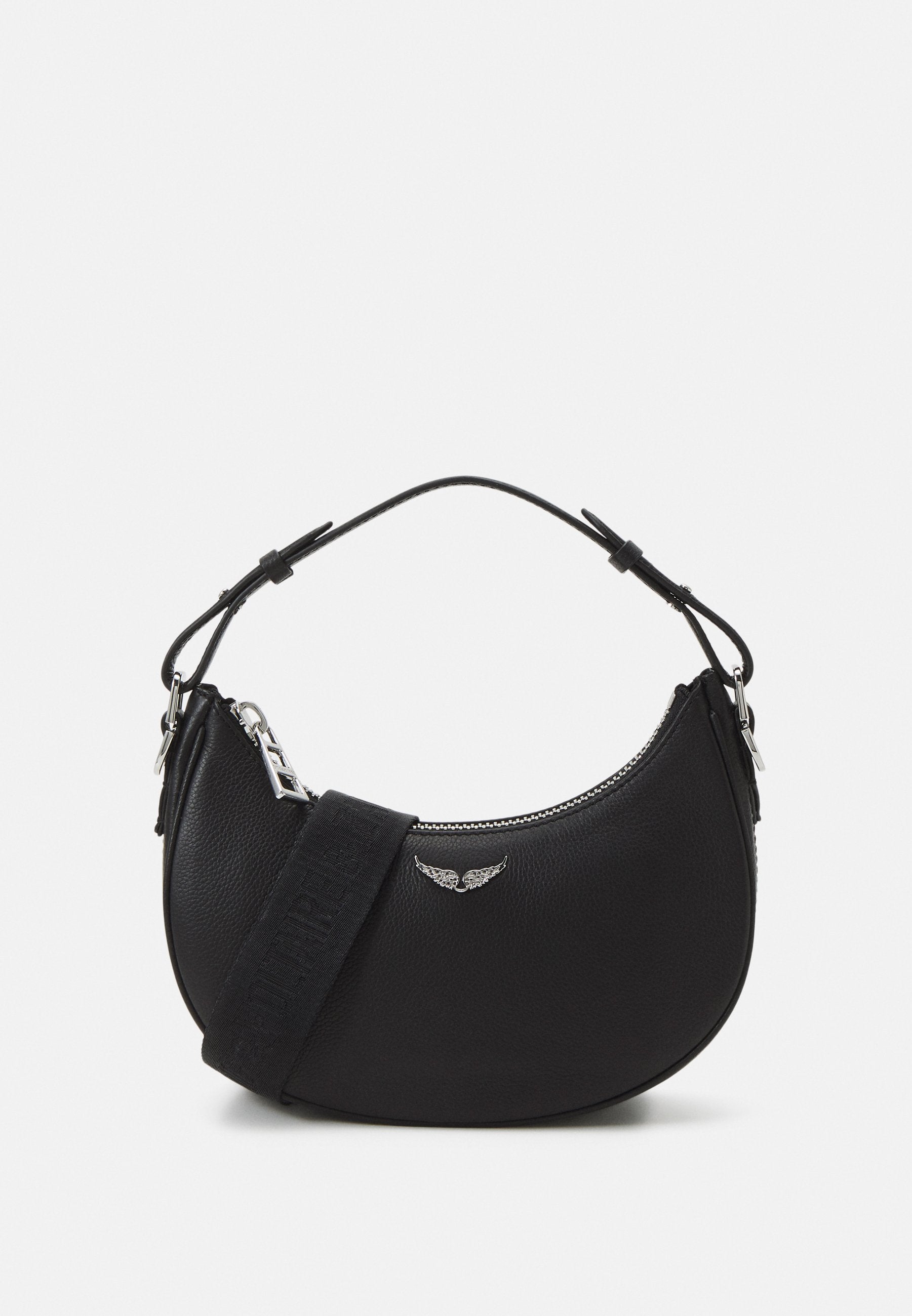 ZADIG & VOLTAIRE Leather Shoulder Bag 🖤✨ | Everyday Icon