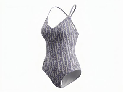 Christian Dior Oblique One-Piece Swimsuit 💙🤍🌊