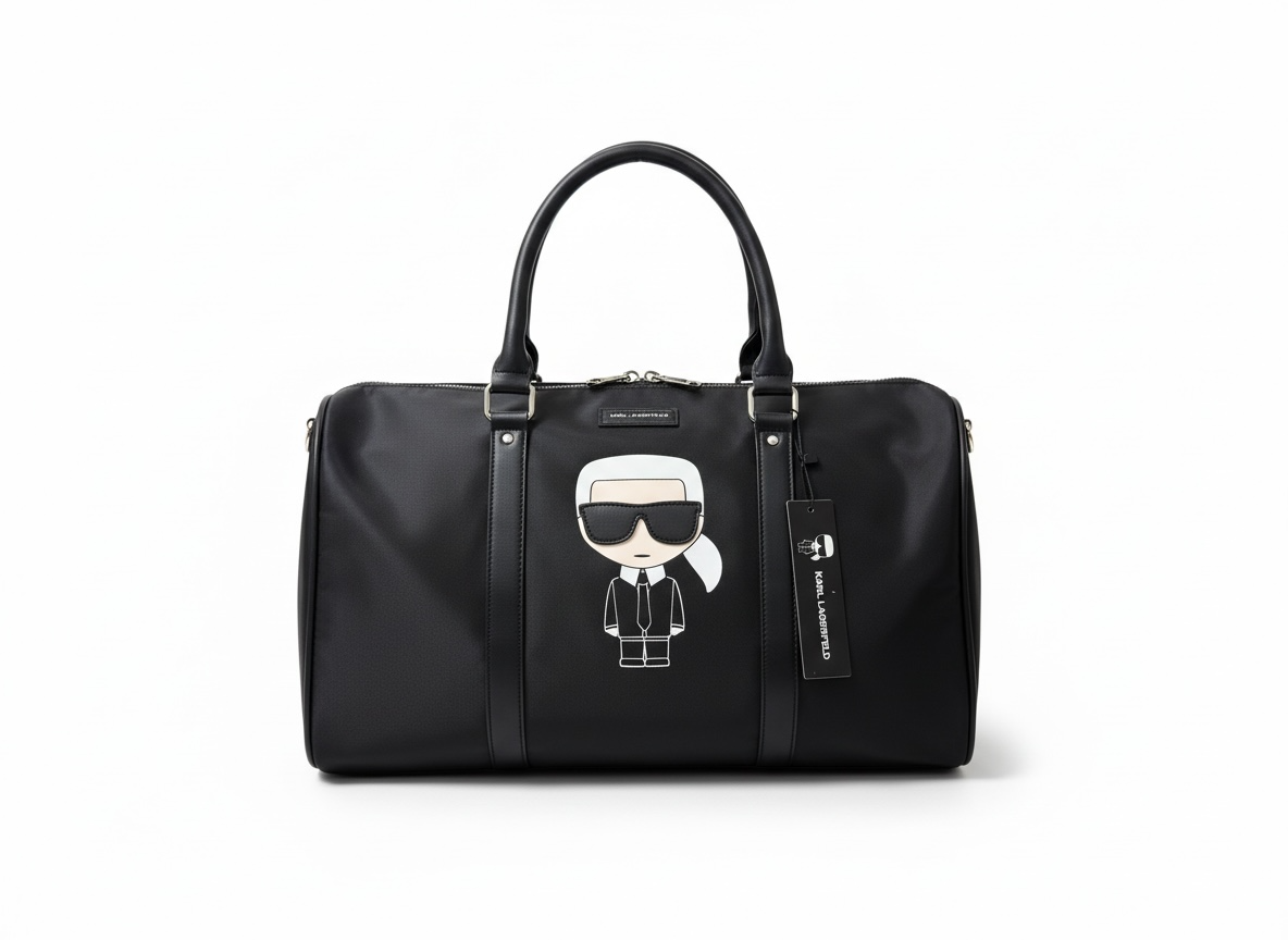 KARL LAGERFELD Travel Duffle Bag 🖤 | Icon Edition