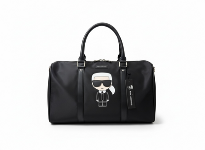 KARL LAGERFELD Travel Duffle Bag 🖤 | Icon Edition