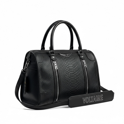 Zadig & Voltaire Black Voltaire Shoulder Bag 🖤 | Bold Parisian Statement