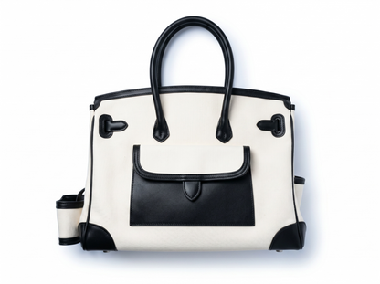 🖤🤍 Hermès Birkin Cargo Canvas Tote Bag