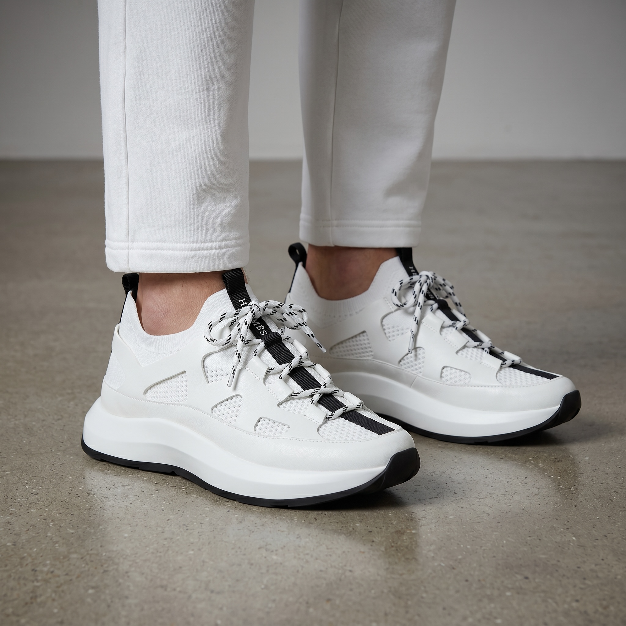 🤍 Hermès Aero Knit Luxury Sneakers 👟✨