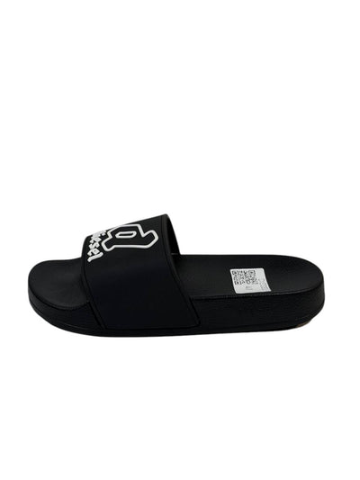 DIESEL Slides – Icon Logo Black Edition ⚫🔥
