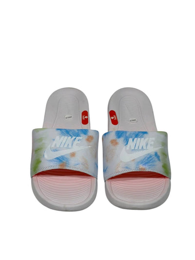 NIKE Tie-Dye Comfort Slides 🌈🤍