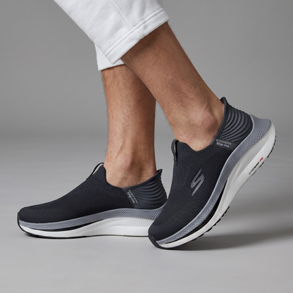 🩶 Skechers Slip-Ins Hyper Burst Pro – Charcoal/Grey