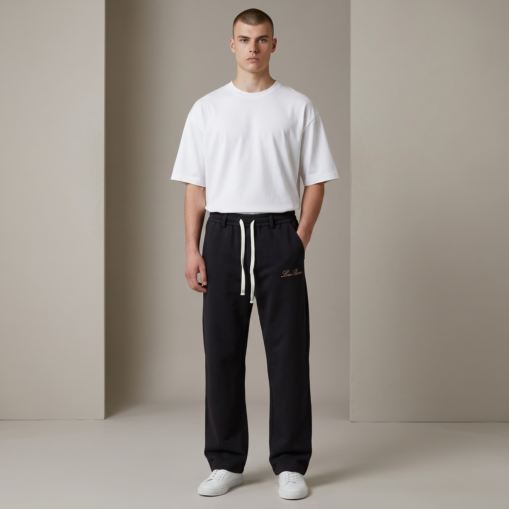 🤍 Loro Piana Luxury Drawstring Sweatpants 🤍