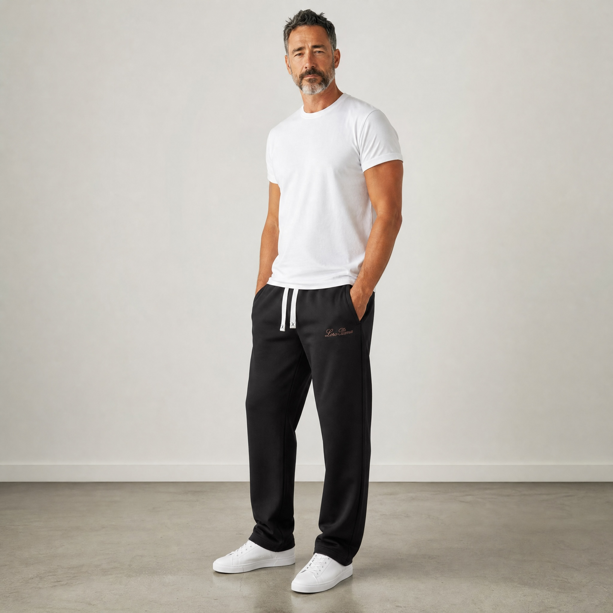 🤍 Loro Piana Luxury Drawstring Sweatpants 🤍