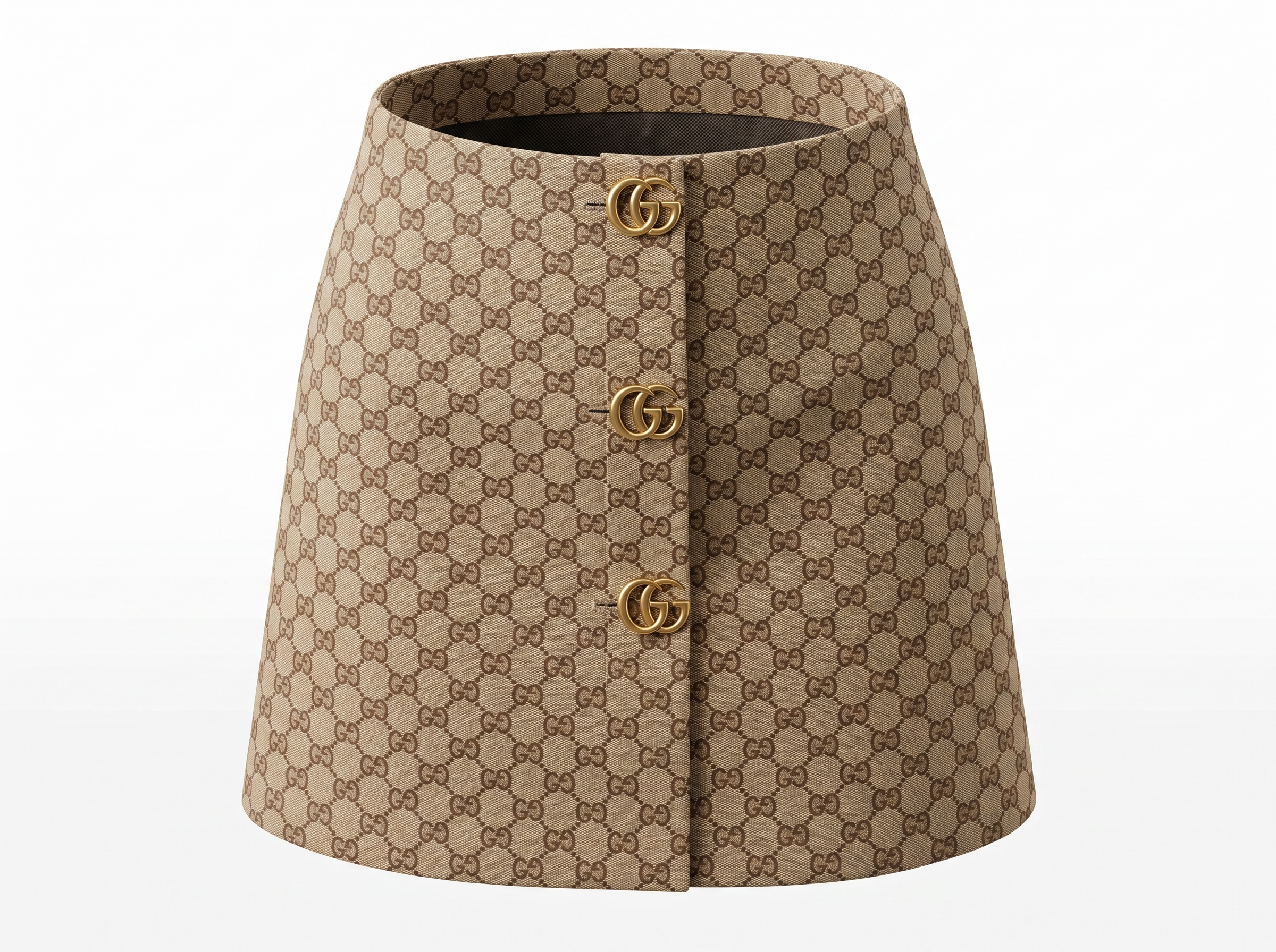 🤎 Gucci GG Canvas Mini Skirt