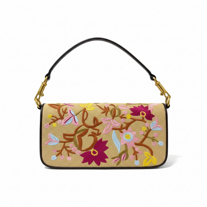 Valentino Handmade Floral Shoulder Bag 🌸✨