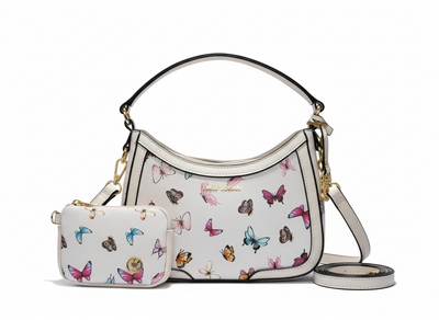 EMILY LORAN Butterfly Shoulder Bag 🦋✨ | Soft Chic Statement