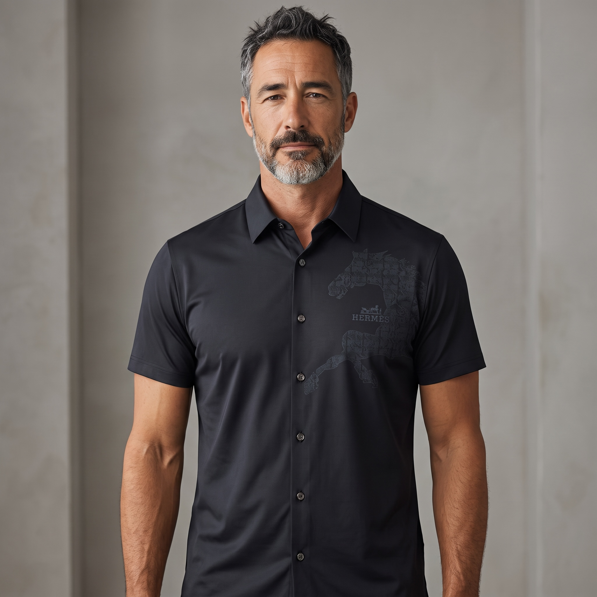 Hermès Performance Polo Shirt – Black