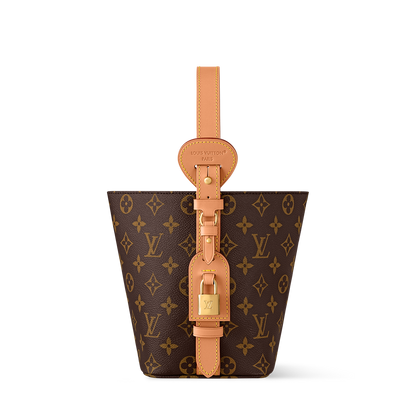 Louis Vuitton Monogram Lock Bucket Bag – Timeless Luxury Tote