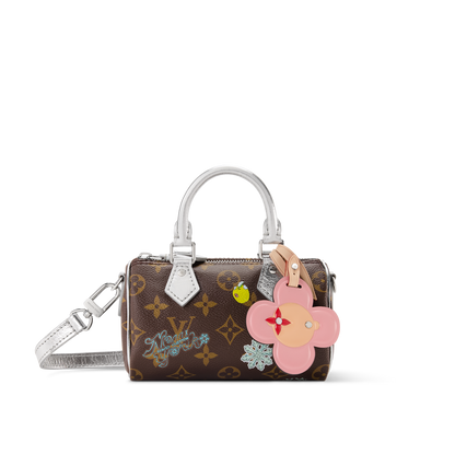 ✨ Louis Vuitton Nano Speedy Monogram Charm Edition 👜💖