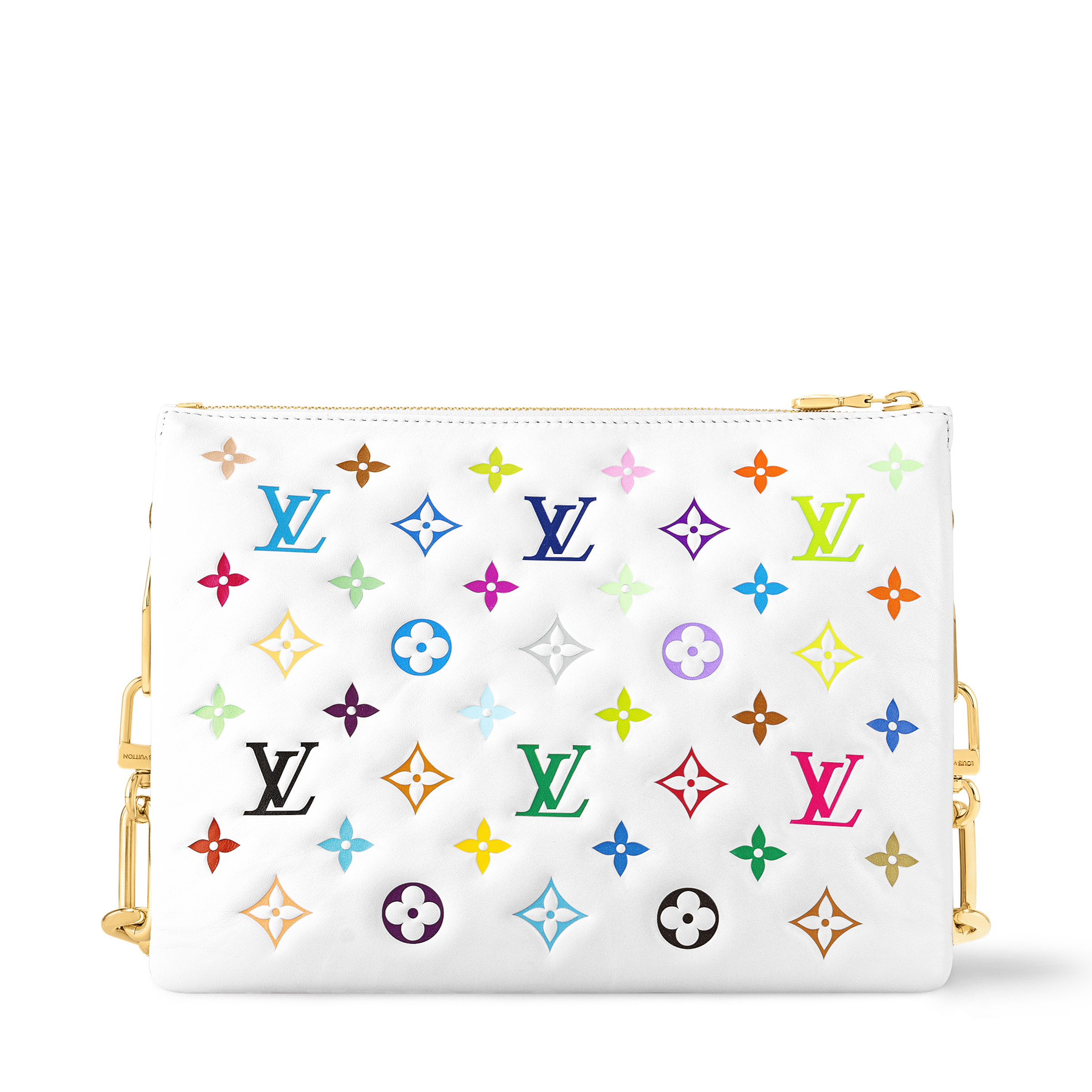 Louis Vuitton Multicolor Coussin-Inspired Bag – White Rainbow Edition 🌈🤍✨