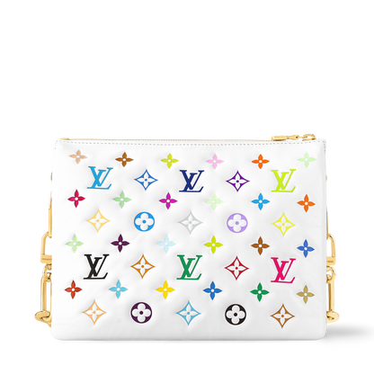 Louis Vuitton Multicolor Coussin-Inspired Bag – White Rainbow Edition 🌈🤍✨
