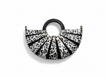 Bottega Veneta Leopard Arc Handle Bag 🐆✨ Sculptural Statement Luxury Handbag