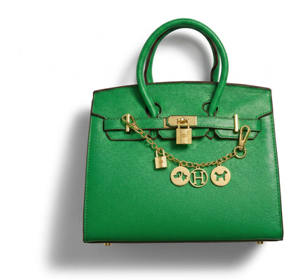 💚 Hermès Birkin 25 Emerald Green Leather Handbag