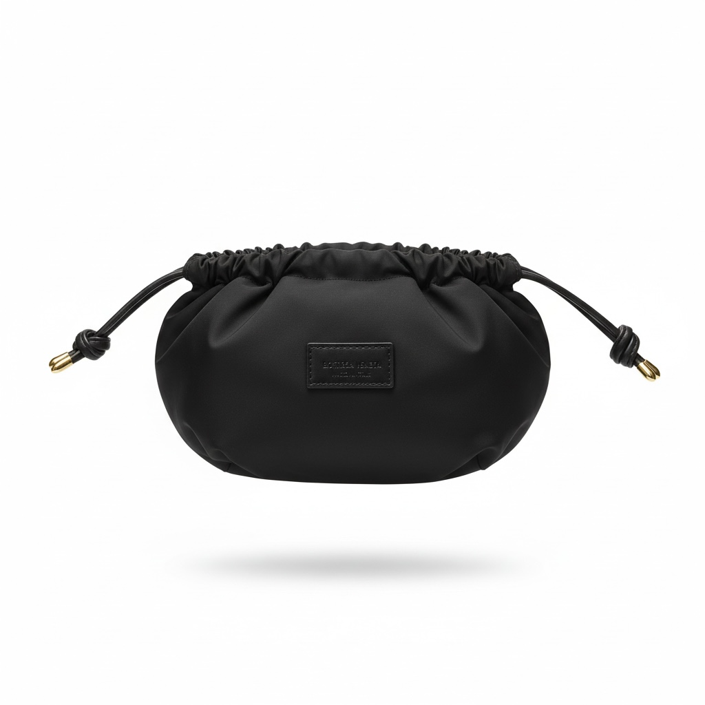 🖤 Bottega Veneta Black Shell Top Handle Bag – Sculptural Designer Handbag ✨