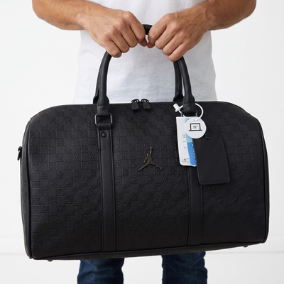 Jordan Black Luxury Duffel Bag Limited Edition 🖤🔥